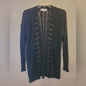Size M Black cardigan
